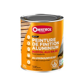 Rustol-Alu RA.85 primaire et finition aspect aluminium Owatrol