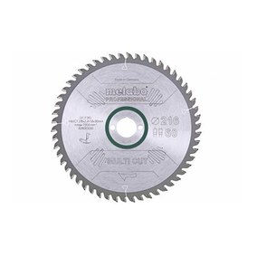 Lame de scie Multi cut - Professionnal 216x30, Z60 FZ/TZ, 5° nég Metabo