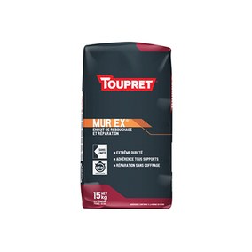 Mur-Ex® enduit de rebouchage et de réparation sac 15kg Toupret