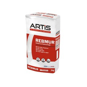 Enduit de rebouchage ponçage facile Rebmur Artis