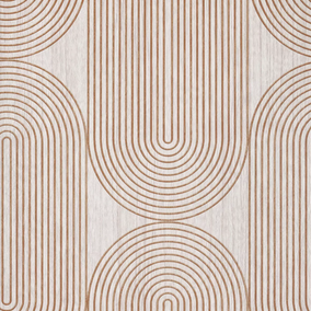 Bois cerclé Papier peint Lutèce Collection Reality