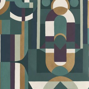 Vitrail Collection Faubourg des Lumières Papier peint Casamance