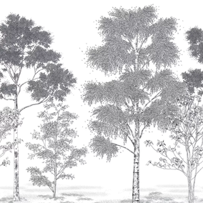 Poésie printanière Collection Balade Papier peint panoramique Caselio