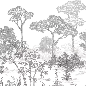 Arboretum Collection Art of botany Papier peint panoramique Caselio