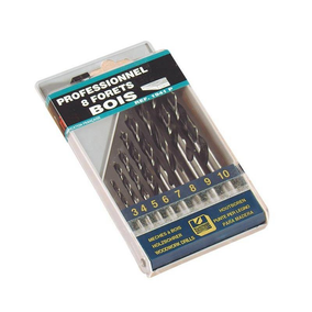 Coffret professionnel 8 forets bois L'Outil Parfait
