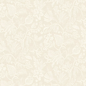 Pastel Collection Broderies Papier peint Casamance