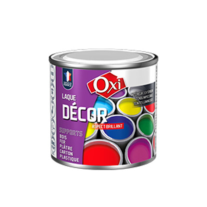 Laque décor blanc Oxi