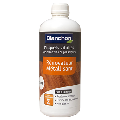 Rénovateur parquet métallisant satin 1 litre - Blanchon