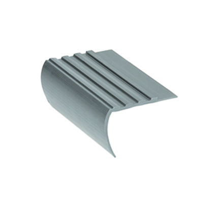 Nez de marche PVC souple N35D droit 2,5mm noir Romus