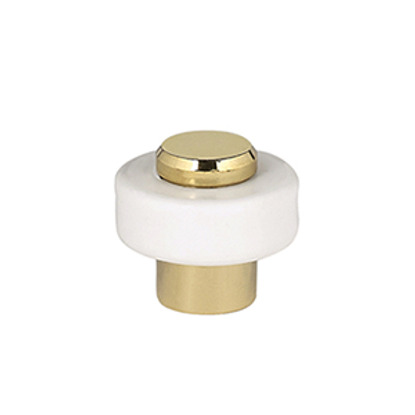 Butoir de porte luxe sol laiton poli Romus