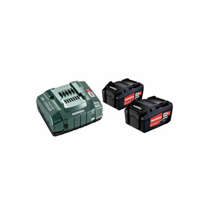 Set de 2 x batteries Li-Power 18 V/5,2 Ah Metabo