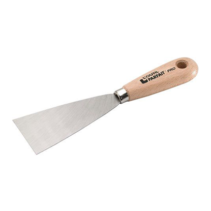 Couteau de peintre manche bois de 2 cm L'Outil Parfait
