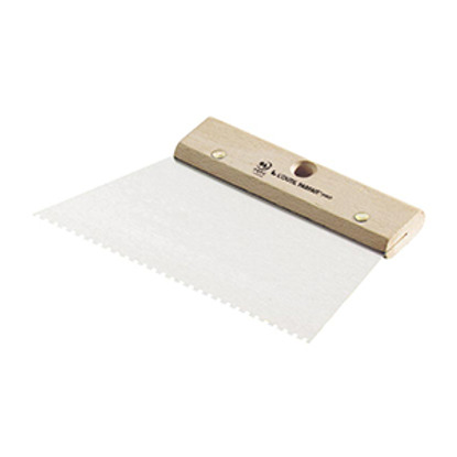 Couteau à colle carré Denture fine 12 cm L'Outil Parfait