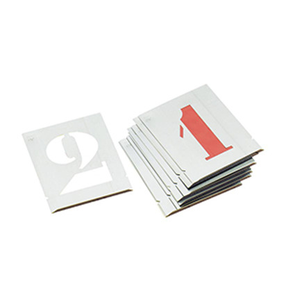 Pochoir chiffres métal mince 30 mm L'Outil Parfait