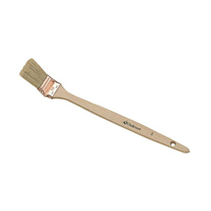 Brosse plate coudée virole cuivre agrafée Taille 25 mm L'Outil Parfait