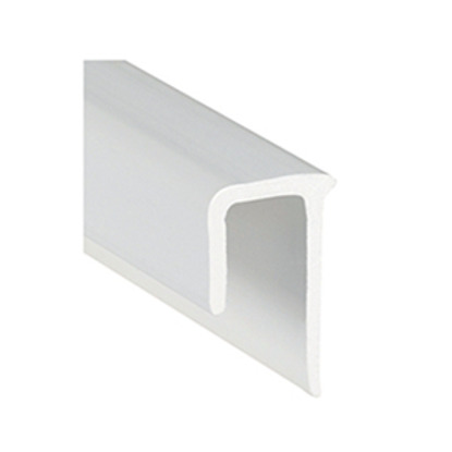 Arrêt moquettes 8 mm blanc Romus