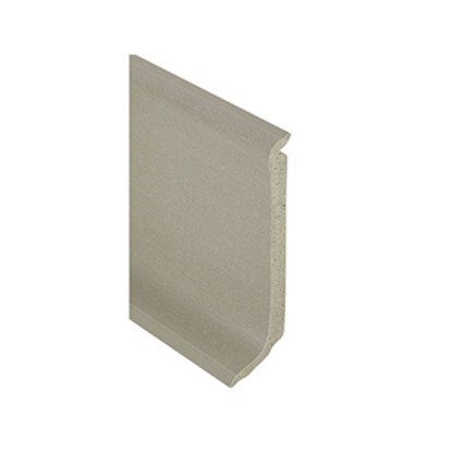 Plinthe PVC semi-rigide Romuflex 80 mm, taupe Romus