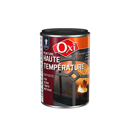 Peinture haute température blanc satin 250ml Oxi