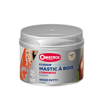 Cosmobois Mastic à bois bicomposant chêne clair Owatrol