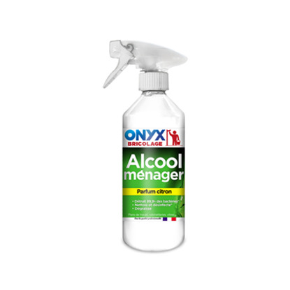 Alcool ménager parfum citron 0.5L Onyx