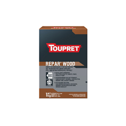 Repar' Wood Enduit de rebouchage et de réparation bois Toupret