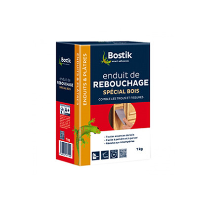 Enduit de rebouchage spécial bois en poudre Bostik