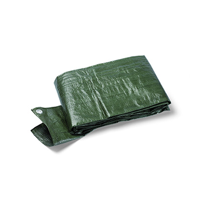 Bâche de protection polyéthylène tissé verte 3 x 4m Schuller Eh'klar