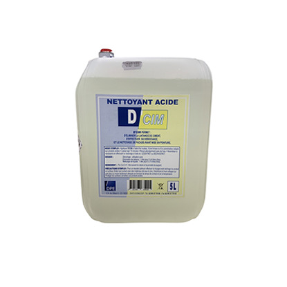 D'CIM Nettoyant concentré acide 5L DPE