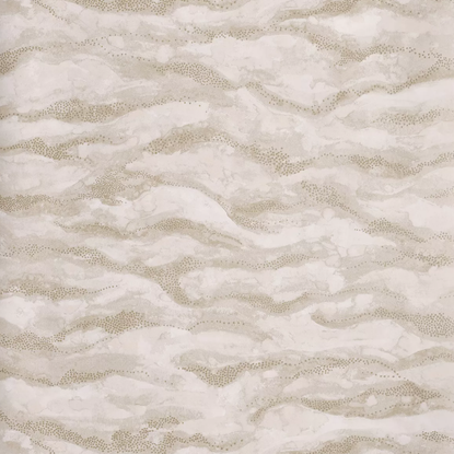 Sohar grège/doré Collection Nuit d'Orient Papier peint Casamance