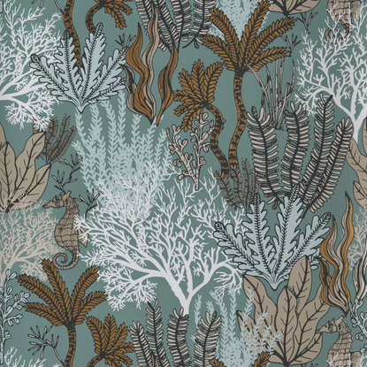 Posidonie céladon Collection Orphée Papier peint Casamance