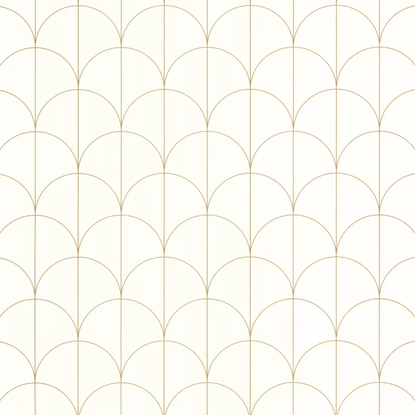 Sundown blanc doré Collection Moonlight 2 Papier peint Caselio