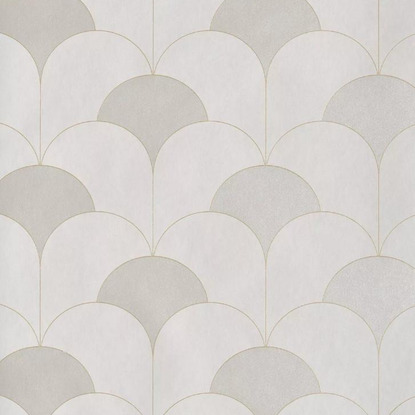 Théâtre beige lin Collection Twenties Papier peint Casadeco