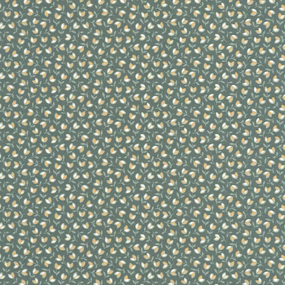Darwin Tulip vert anglais Collection Flower Market Papier peint Casadeco