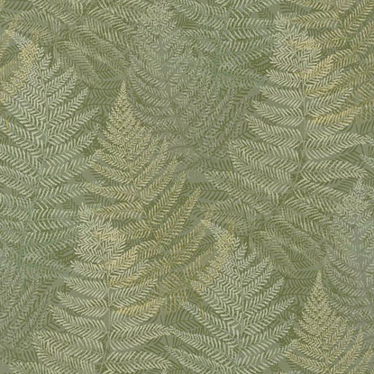 Yosemite vert fougère Collection California Papier peint Casadeco