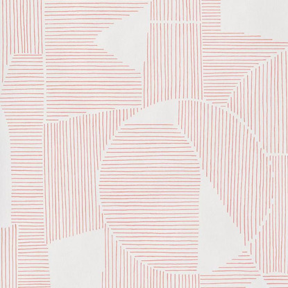 Graphique corail Collection Gallery Papier peint Casadeco