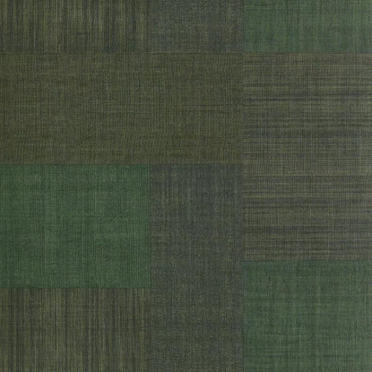 Mestizo vert forêt Collection Casa Azul Papier peint Casamance
