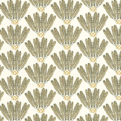 Eldorado kaki jaune Collection L'Épopée Papier peint Caselio