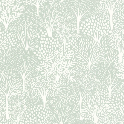 Alice vert d'eau Collection Let's go girls Papier peint Caselio