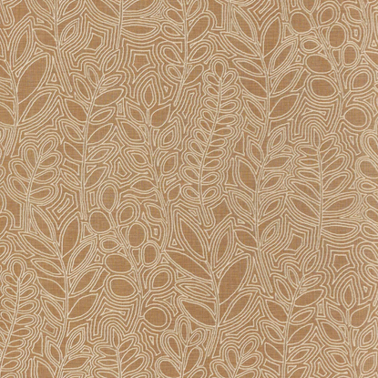 Astragale camel Collection Palmadora Papier peint Casamance