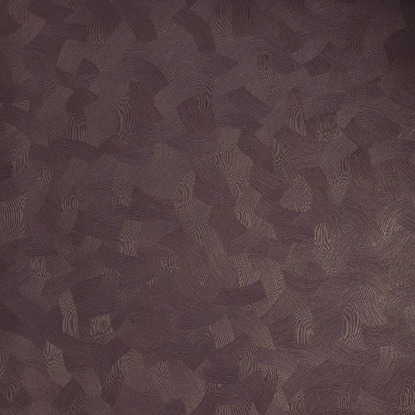 Bérénice aubergine/doré Collection Magnitude - Textures Papier peint Casamance