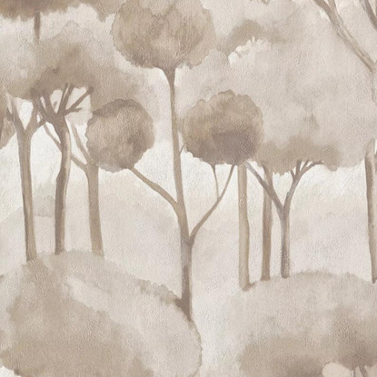 Forêt des Landes lin Collection Sentier des dunes Papier peint Casadeco