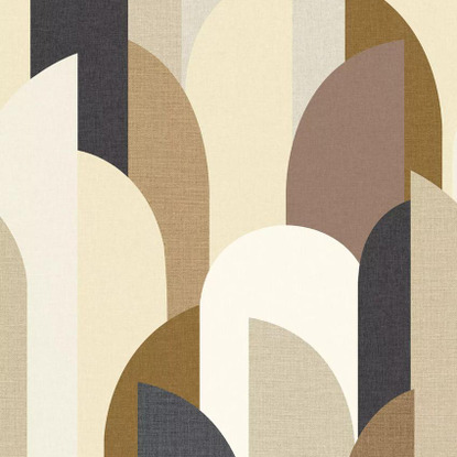Fabric arch Collection Reliefs Papier peint panoramique Caselio