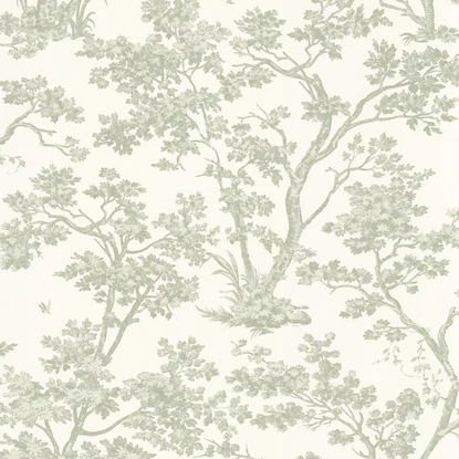 Arbre vert de gris Collection Les belles toiles de Jouy 2 Casadeco