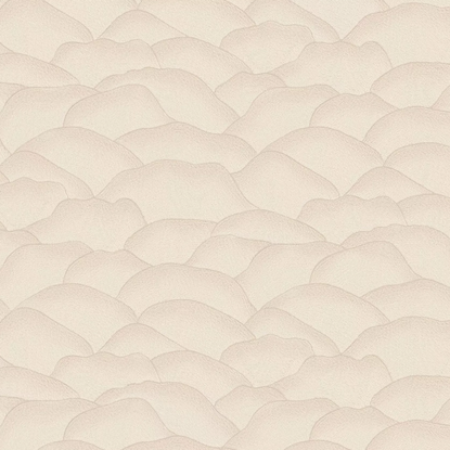 Ondula ivoire Collection Broderies Papier peint Casamance