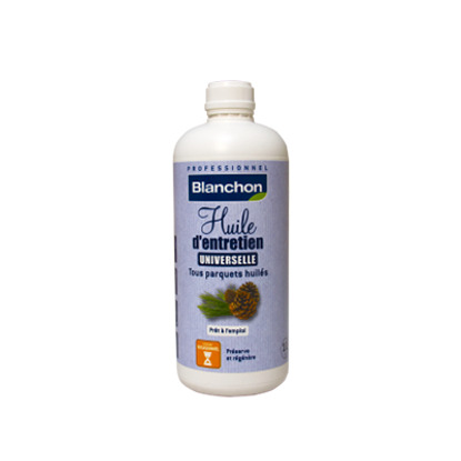 Huile d'entretien universelle satiné 0.5L Blanchon