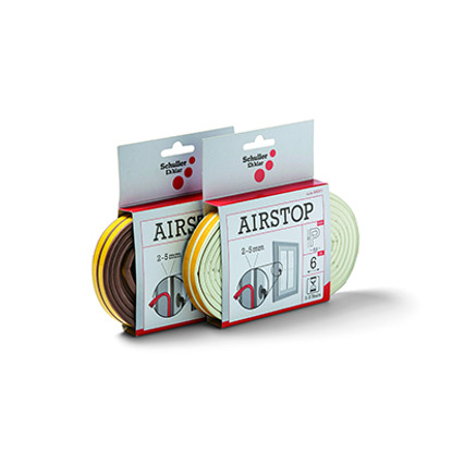 Joint de calfeutrage Air Stop P brun intervalle 2 mm - 5 mm Schuller Eh'klar