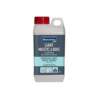 Liant mastic à bois 1L Blanchon