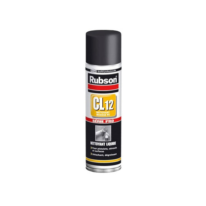Nettoyant CL 12 diluant pistolable pour mousse PU aérosol 500 mL Rubson