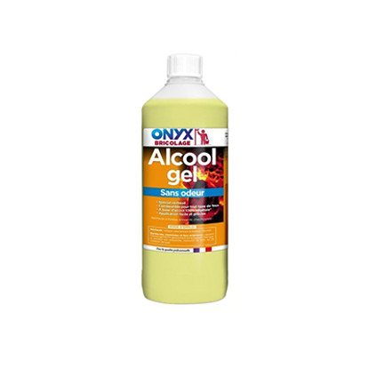 Alcool gel bidon sans odeur 1L Onyx