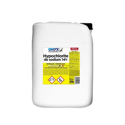 Hypochlorite de sodium 14% 20L Onyx